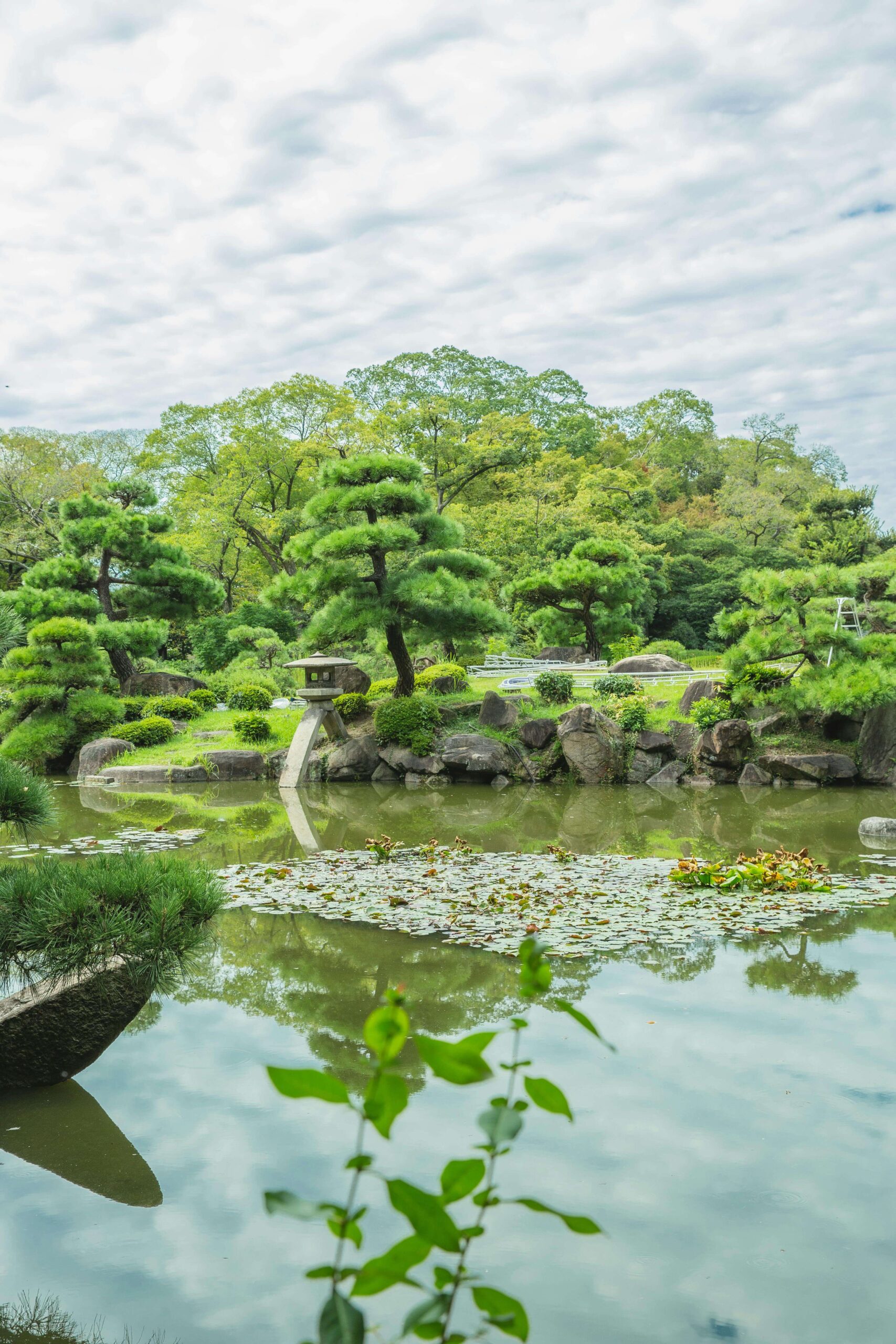 Japoński ogród Hamarikyu, Tokio