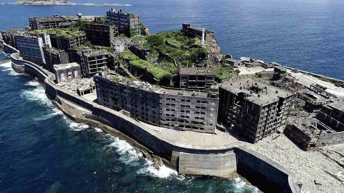 Gunkanjima, opuszczona wyspa-kopalnia UNESCO, Nagasaki